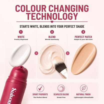 Saisons Color Changing Foundation (Light-Medium Skin Tones)