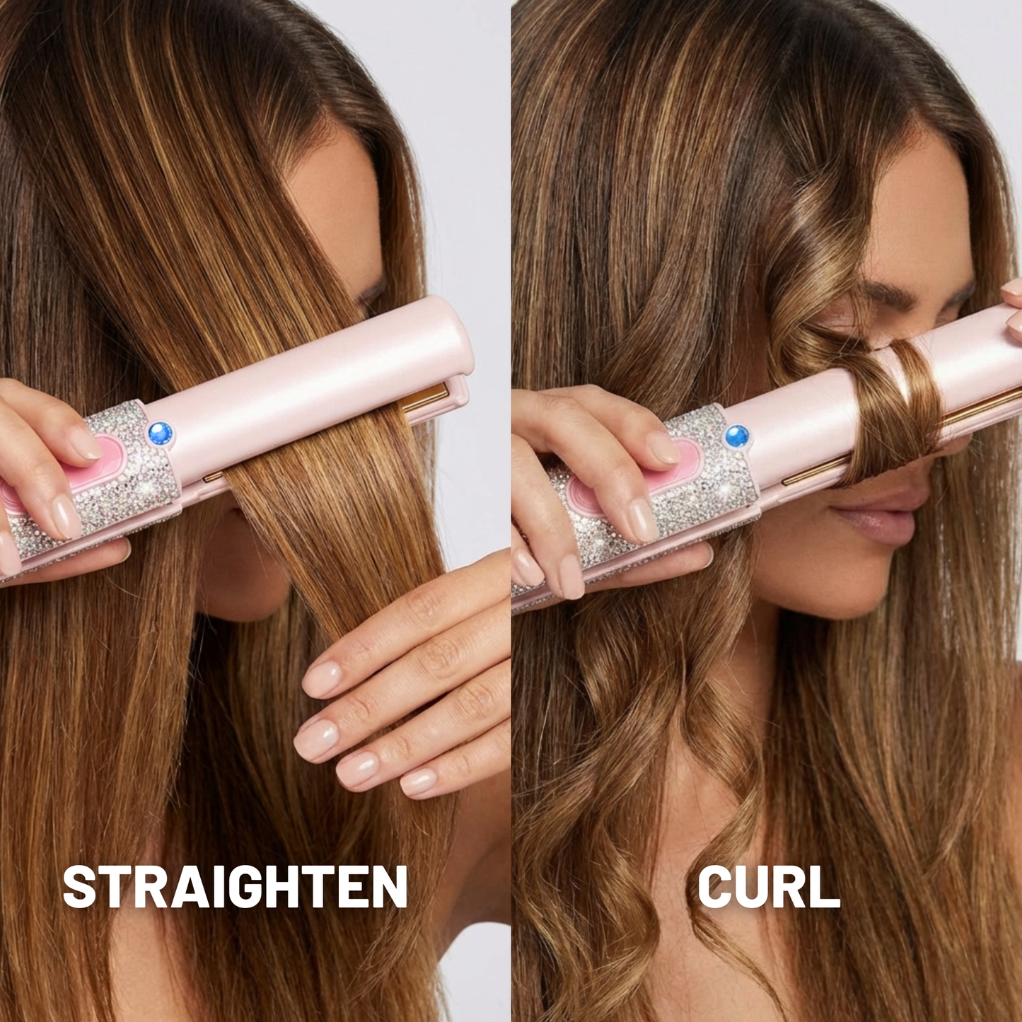 Saisons GlamGo™ - Wireless 2 in 1 Hair Styler